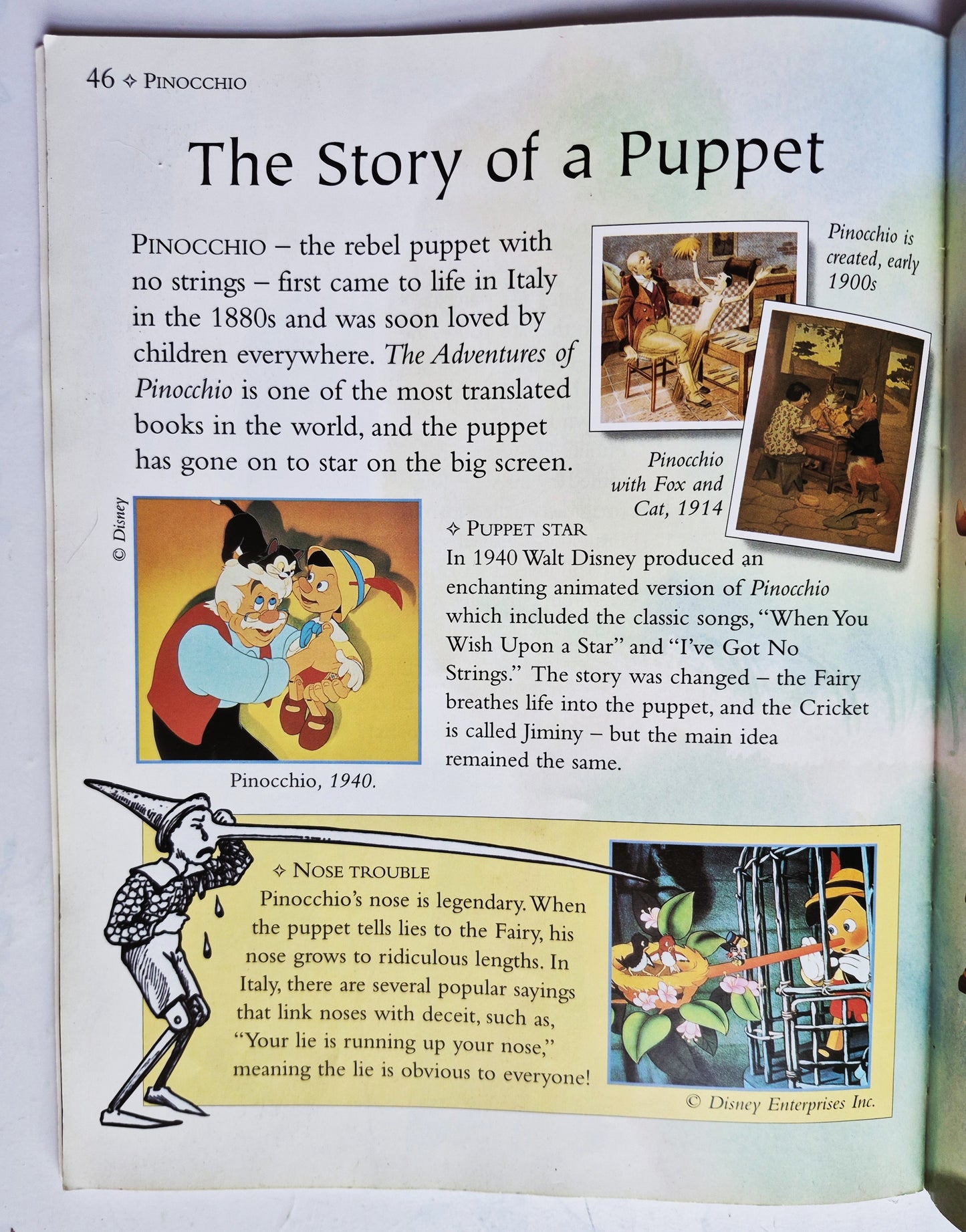 Pinocho de Carlo Collodi; Jane Fior; Simon Bartram (Bueno, 1999, Tapa blanda, 48 págs., Dorling Kindersley Classics)
