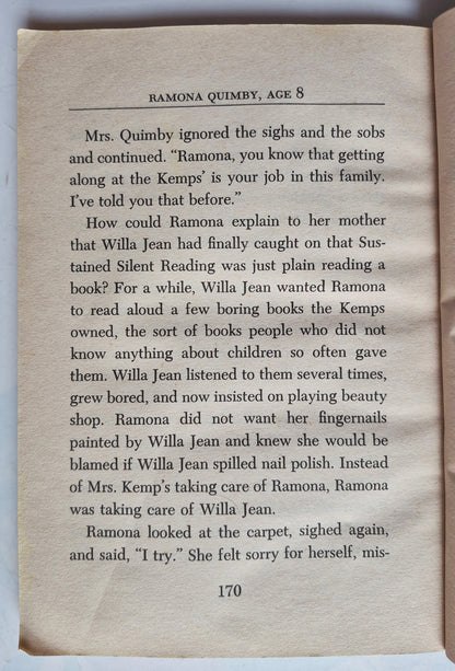 Ramona und ihr Vater von Beverly Cleary (Gut, 1998, Taschenbuch, 187 Seiten, Scholastic)