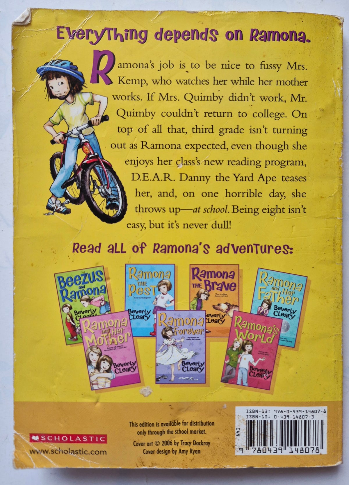 Ramona und ihr Vater von Beverly Cleary (Gut, 1998, Taschenbuch, 187 Seiten, Scholastic)