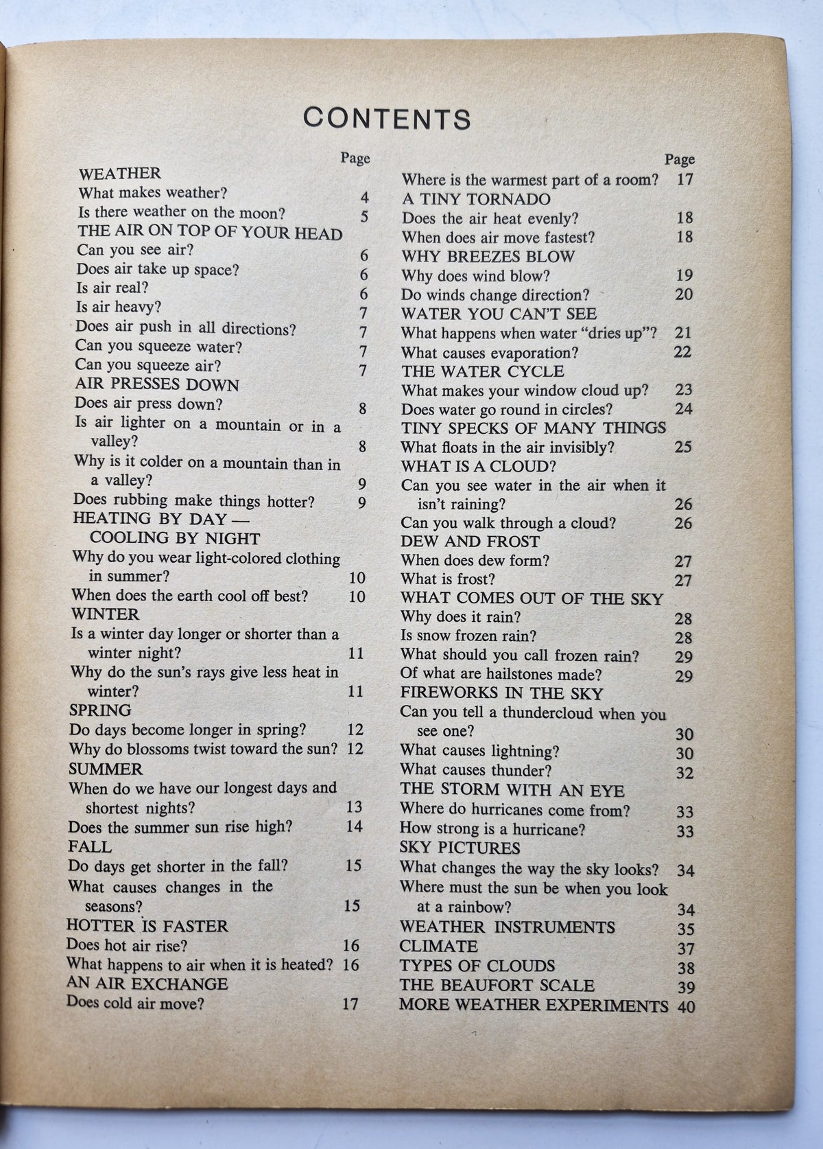 The How and Why Wonder Book of Weather by George Bonsall; George Pay (Good, 1960, Pbk, 48 pgs, Wonder Books)