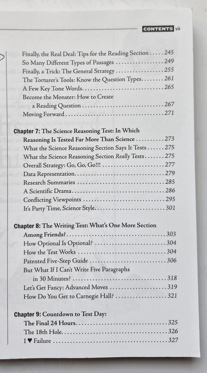 Up Your Score ACT by Chris Arp (Very good, 2013, Pbk, 352 pgs, Workman Pub.)