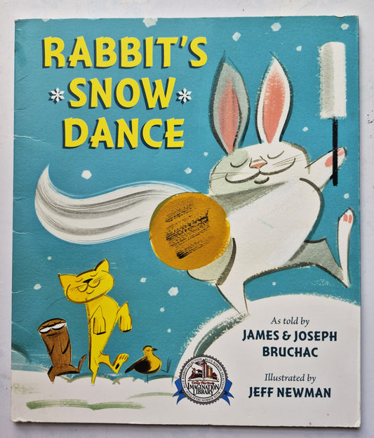 Rabbit's Snow Dance por James & Joseph Bruchac (Muy buen estado, 2012, rústica, 32 págs., Dial Books)