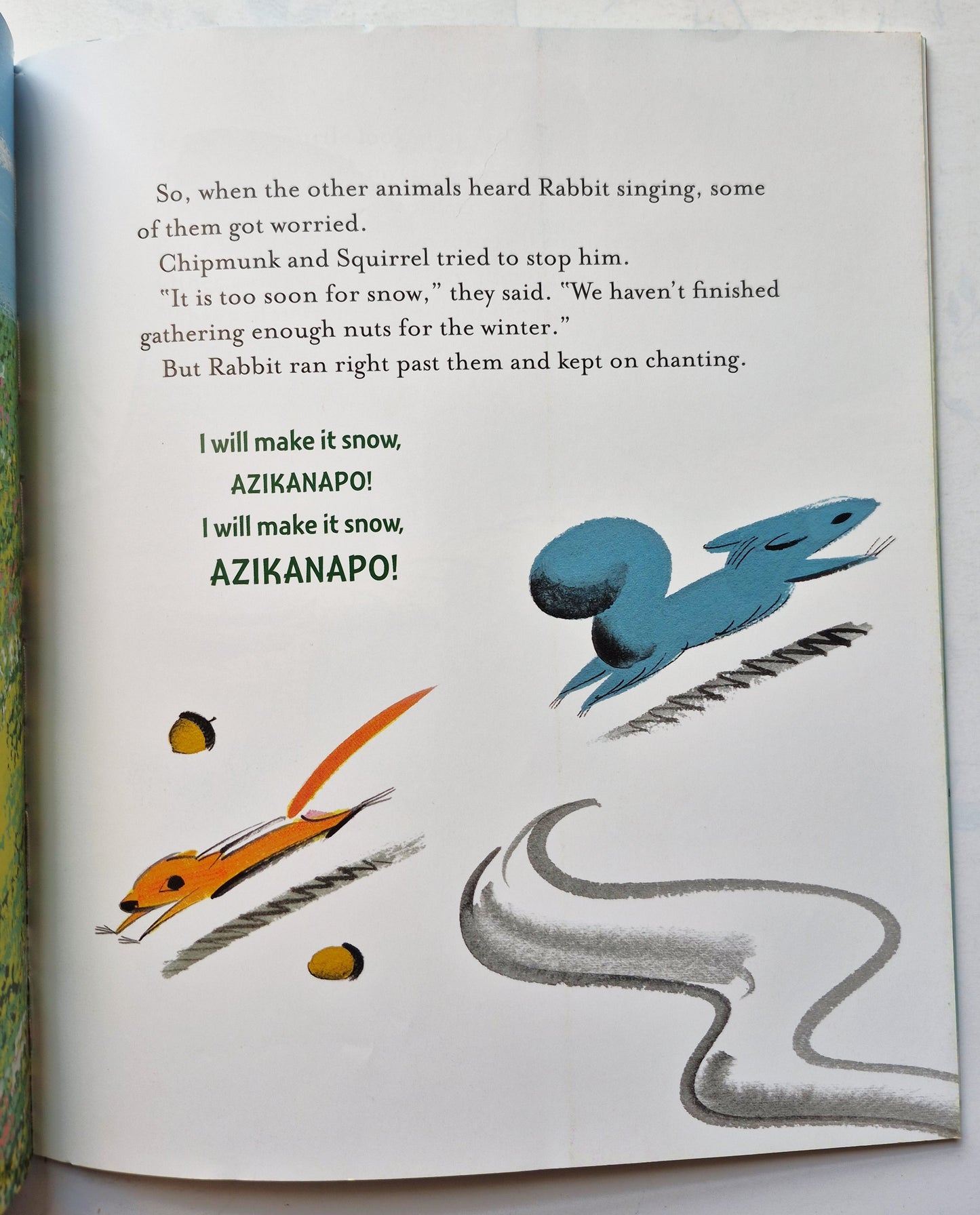Rabbit's Snow Dance by James & Joseph Bruchac (Very good, 2012, Pbk, 32 pgs, Dial Books)