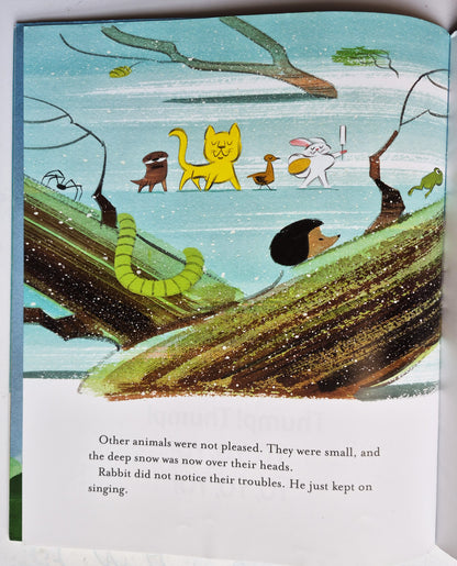 Rabbit's Snow Dance by James & Joseph Bruchac (Very good, 2012, Pbk, 32 pgs, Dial Books)