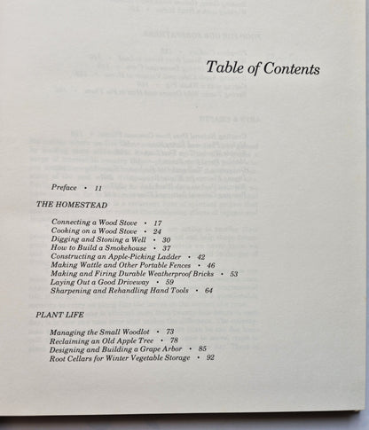The Yankee Magazine Book of Forgotten Arts by R.M. Bacon (Very good, 1978, HC, 219 pgs, Simon & Schuster)
