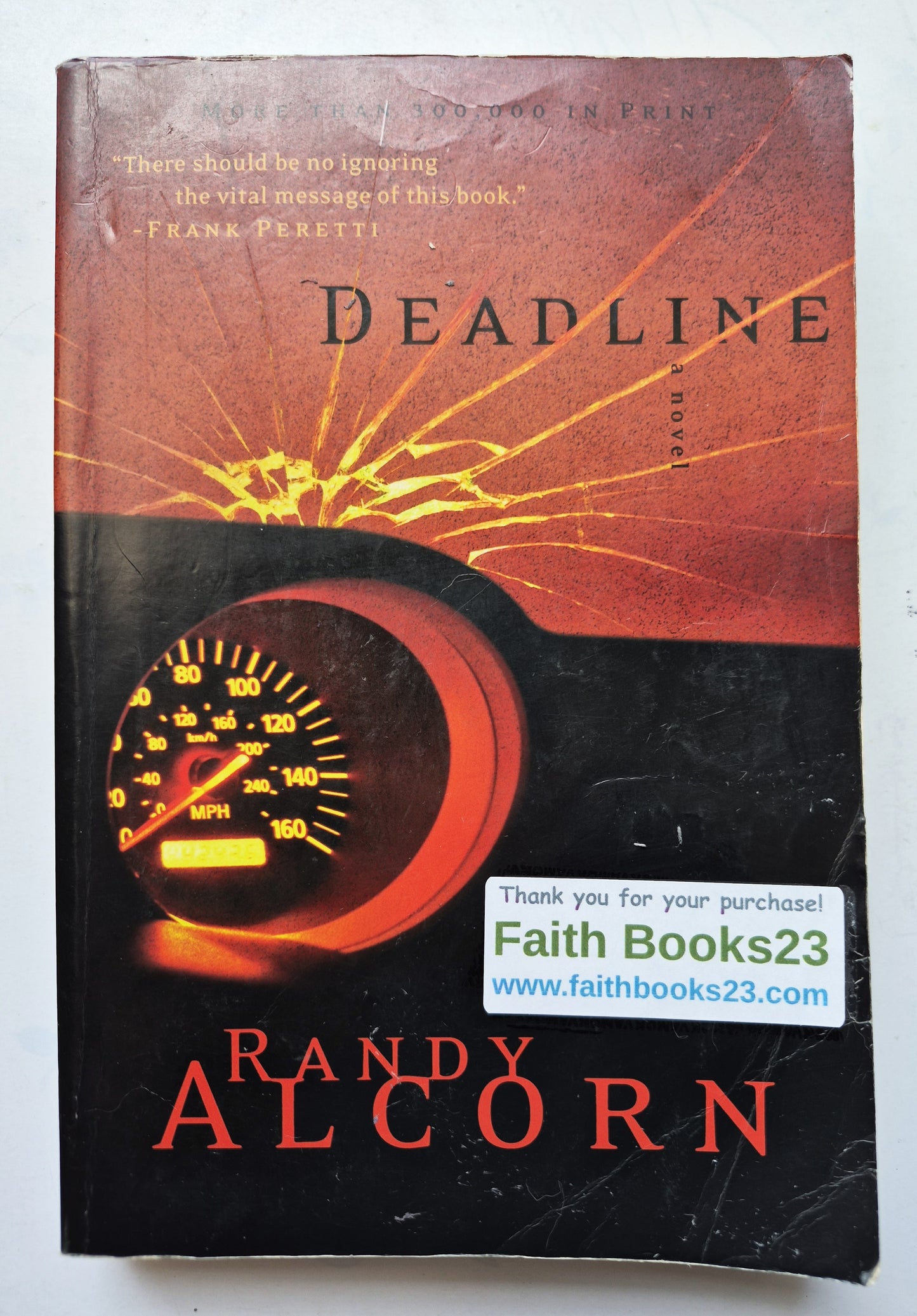 Deadline by Randy Alcorn (Ollie Chandler #1, Good, 1994, Pbk, 427 pgs, Multnomah)