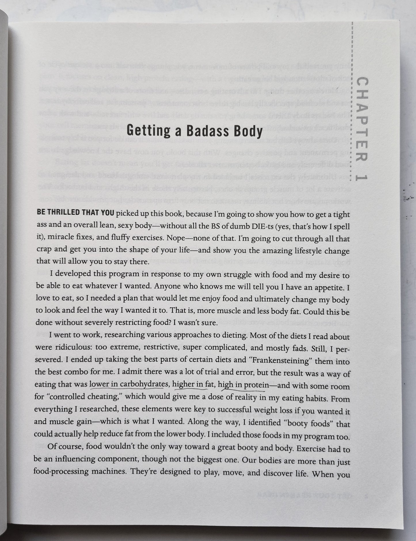 The Badass Body Diet by Christmas Abbott (Very good, 2015, Pbk, 328 pgs, William Morrow)