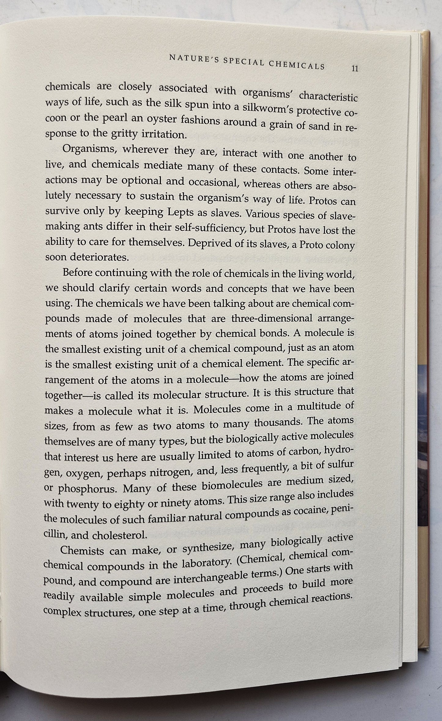 Thieves Deceivers and Killers: Tales of Chemistry in Nature by William Agosta (Very good, 2001, HC, 241 pgs, Princeton University Press)
