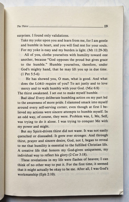 How to Eat Humble Pie & Not Get Indigestion by Charlene Ann Baumbich (Good, 1993, Pbk, 173 pgs, InterVarsity Press)