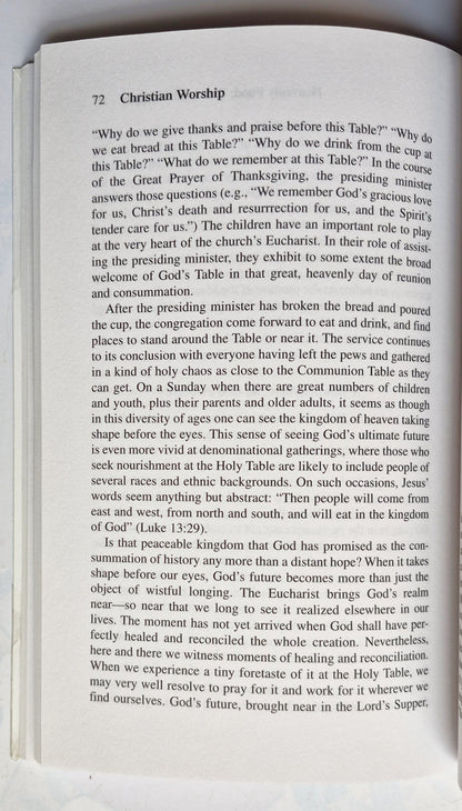 Christian Worship: Glorifying and Enjoying God by Ronald P. Byars (Good, 2000, Pbk, 112 pgs, Geneva Press)