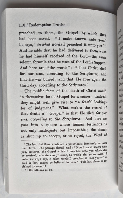 Redemption Truths by Sir Robert Anderson (Very good, 1980, Pbk, 188 pgs, Kregel)