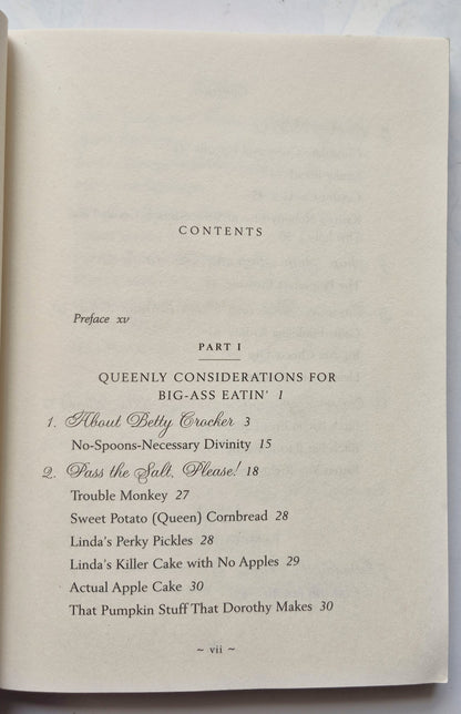 The Sweet Potato Queens' Big Ass Cookbook (and Financial Planner) by Jill Conner Browne (Very good, 2003, Pbk, 267 pgs, Three Rivers Press)