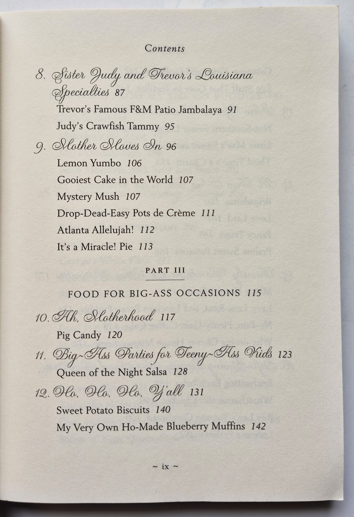 The Sweet Potato Queens' Big Ass Cookbook (and Financial Planner) by Jill Conner Browne (Very good, 2003, Pbk, 267 pgs, Three Rivers Press)