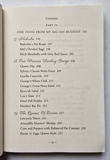 The Sweet Potato Queens' Big Ass Cookbook (and Financial Planner) by Jill Conner Browne (Very good, 2003, Pbk, 267 pgs, Three Rivers Press)