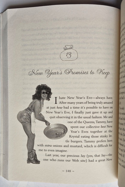 The Sweet Potato Queens' Big Ass Cookbook (and Financial Planner) by Jill Conner Browne (Very good, 2003, Pbk, 267 pgs, Three Rivers Press)
