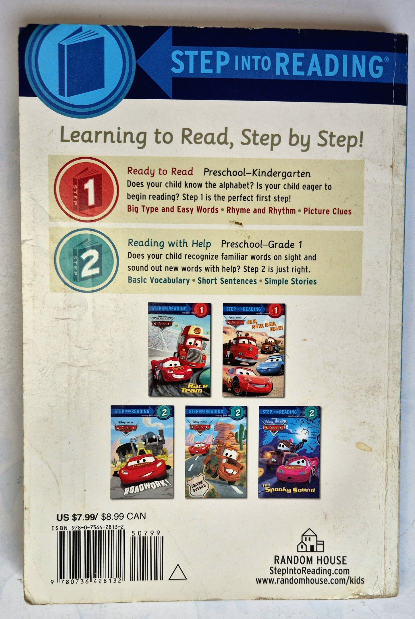 Five Fast Tales (Very Good, 2011, Pbk, 158 pgs, Random House Step Into Reading 1 & 2)