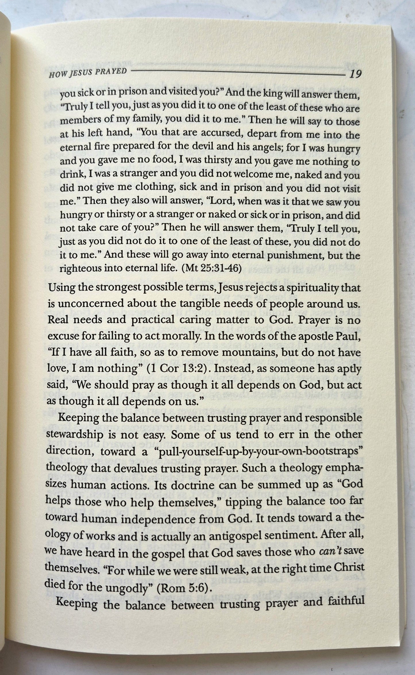 Praying Jesus' Way: A Guide for Beginners & Veterans by Brian J. Dodd (Very Good, 1997, Pbk, 129 pgs, InterVarsity Press)