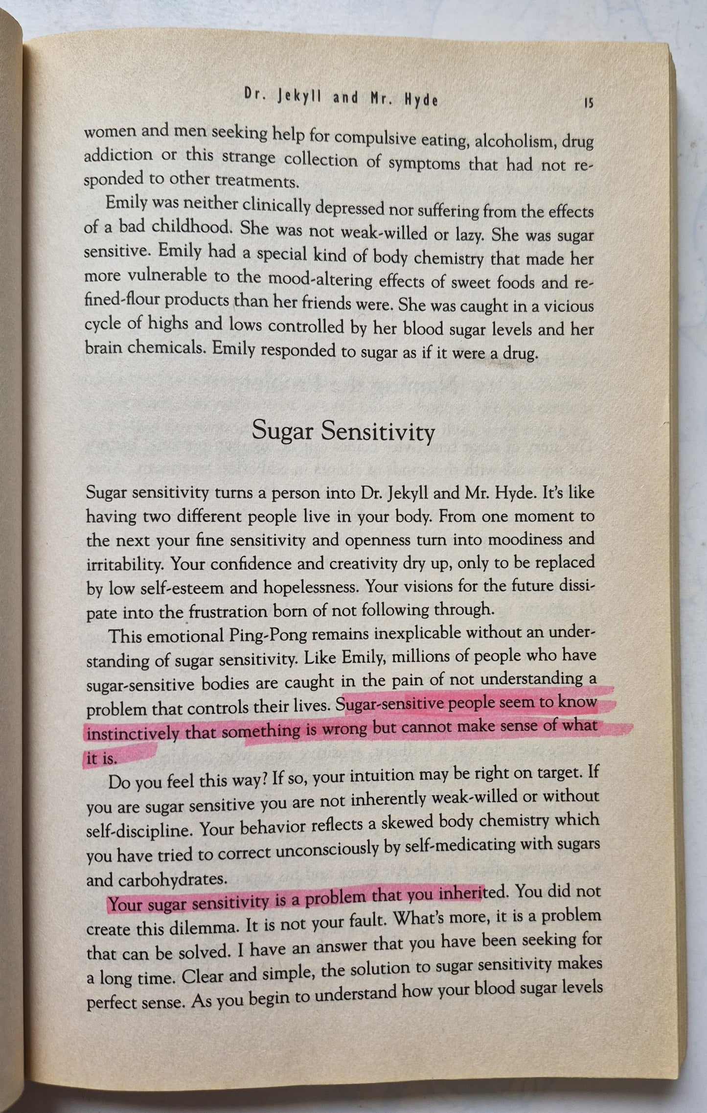 Potatoes Not Prozac: Are You Sugar Sensitive? by Kathleen DesMaisons (Good, 1999, Pbk, 252 pgs, Simon & Schuster)