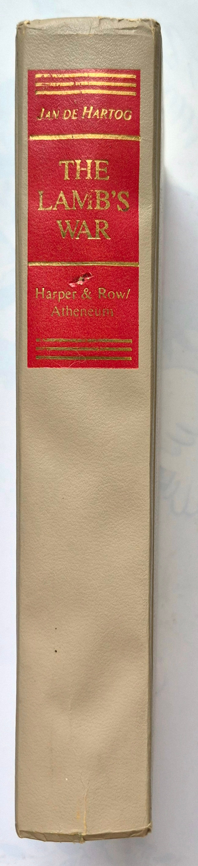 The Lamb's War by Jan De Hartog (Good, 1979, HC, 461 pgs, Harper & Row)