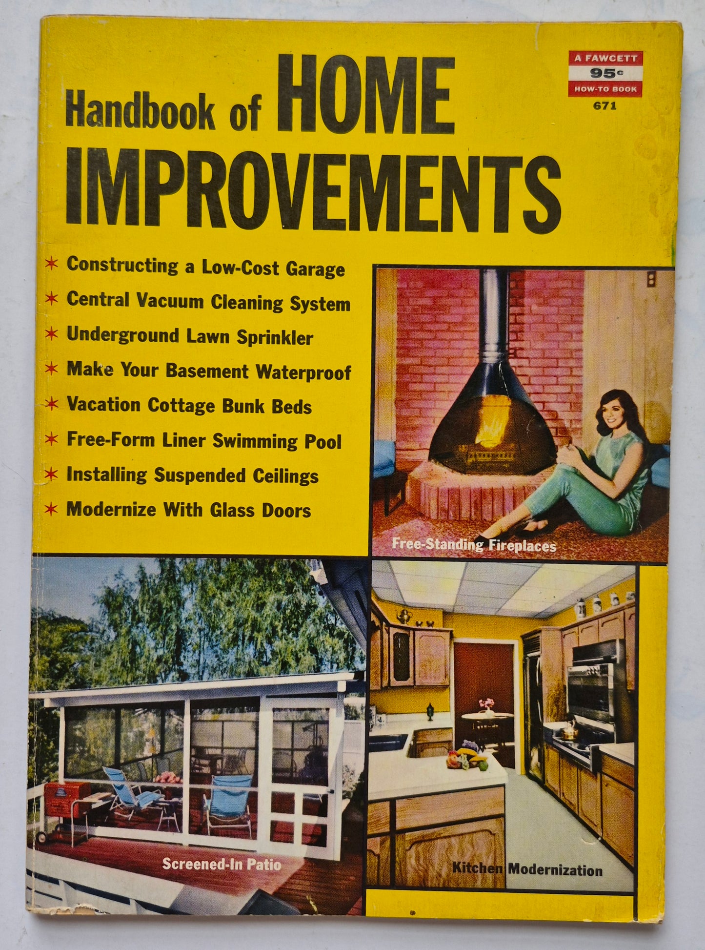 Handbook of Home Improvements by W. H. Fawcett, Jr. (Acceptable, 1965, Pbk, 112 pgs)