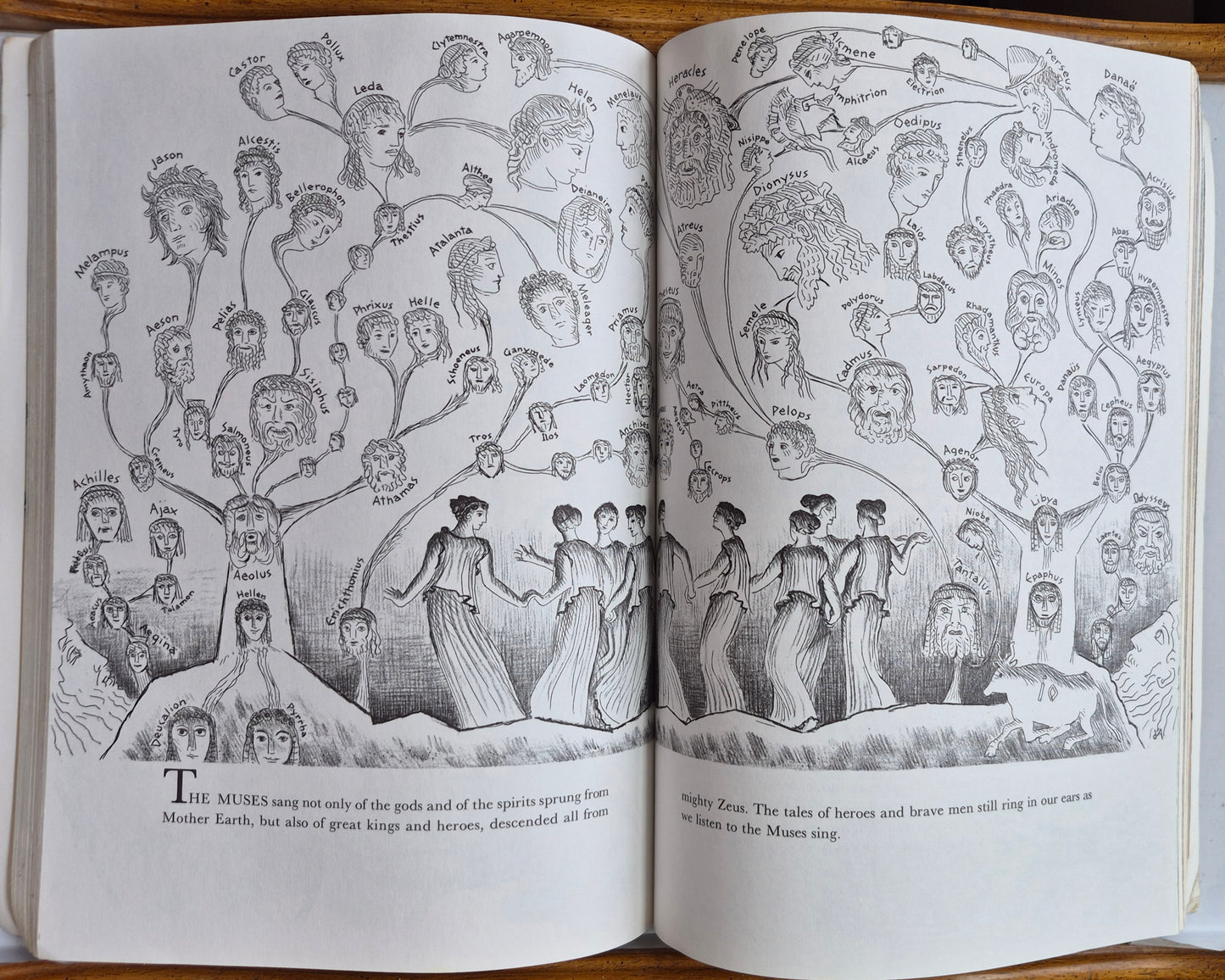 D'Aulaire's Book of Greek Myths by Ingri & Edgar D'Aulaire (Good, 1980, Pbk, 192 pgs, Bantam Doubleday Dell)