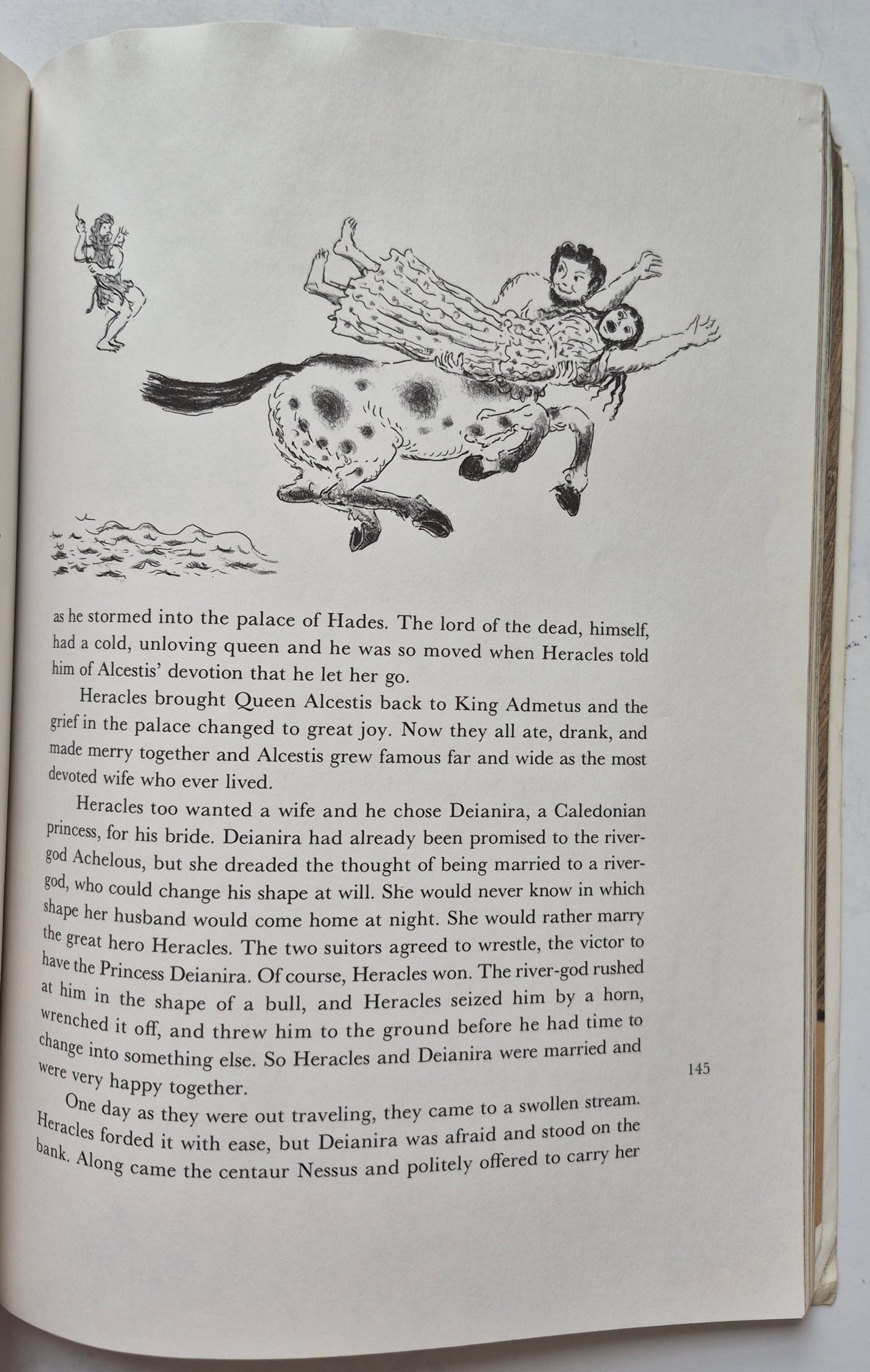 D'Aulaire's Book of Greek Myths by Ingri & Edgar D'Aulaire (Good, 1980, Pbk, 192 pgs, Bantam Doubleday Dell)