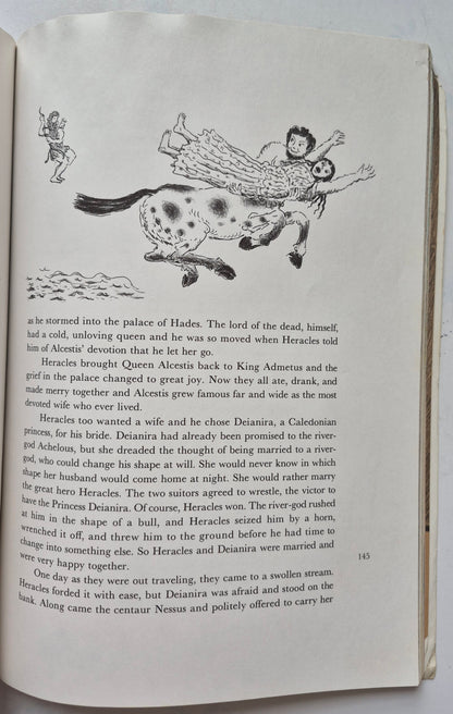 D'Aulaire's Book of Greek Myths by Ingri & Edgar D'Aulaire (Good, 1980, Pbk, 192 pgs, Bantam Doubleday Dell)