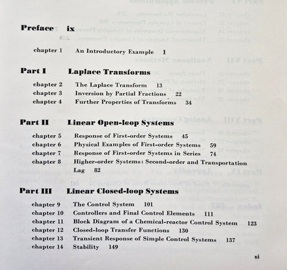 Chemical Engineering Series: Process Systems Analysis and Control by Donald R. Coughanowr; Lowell B. Koppel (Good, 1965, HC, 491 pgs, McGraw-Hill Inc. First Edition)