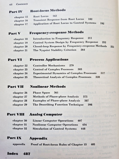 Chemical Engineering Series: Process Systems Analysis and Control by Donald R. Coughanowr; Lowell B. Koppel (Good, 1965, HC, 491 pgs, McGraw-Hill Inc. First Edition)