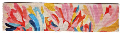 Love This Life Floral Wall shelf Sign by Renewing Faith (New, 2020, 5.88 x 3.88 inch, Canvas & Wood)