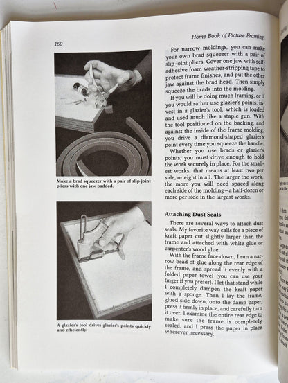 Home Book of Picture Framing by Kenn Oberrecht (Very good, 1988, Pbk, 272 pgs, Stackpole Books)