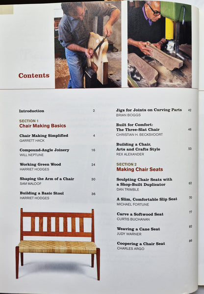 The New Best of Fine Woodworking: Designing and Building Chairs by The Editors of Fine Woodworking (Very good, 2006, Pbk, 155 pgs, Taunton Press)