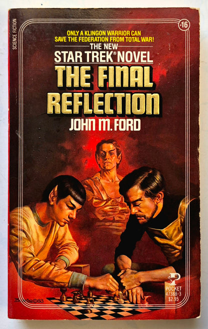 Star Trek #16: The Final Reflection by John M. Ford (Very Good, 1984, Pbk, 253 pgs, Pocket Books)