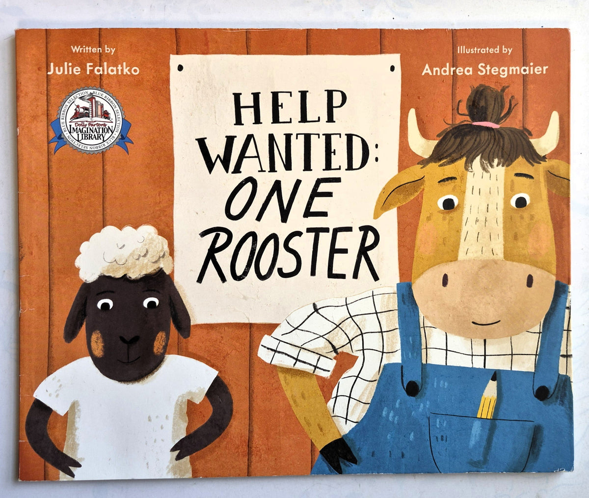 Help Wanted: One Rooster by Julie Falatko (Very good, 2024, Pbk, 40 pgs, Viking)
