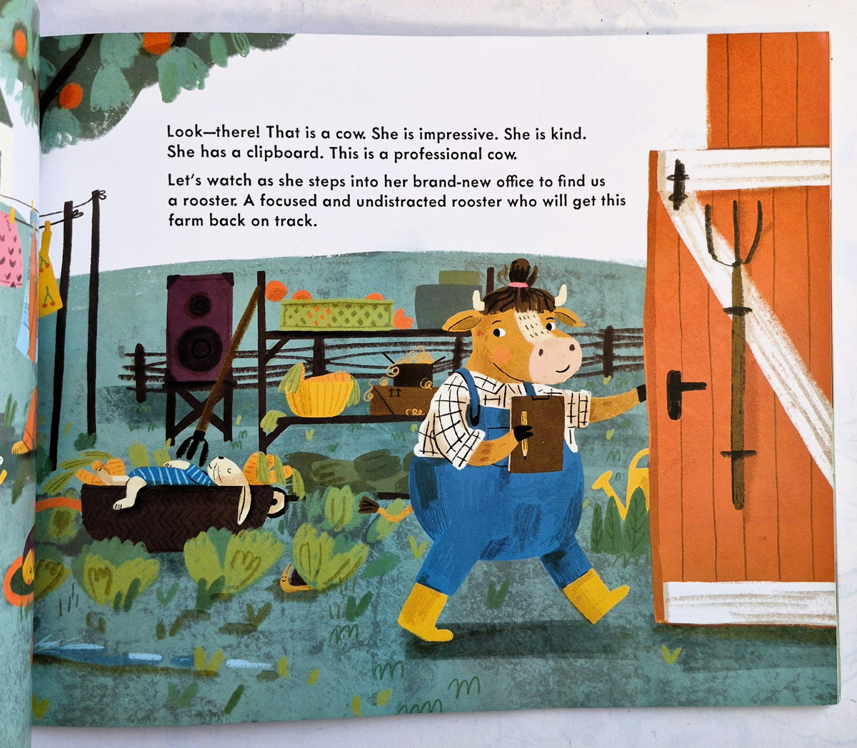 Help Wanted: One Rooster by Julie Falatko (Very good, 2024, Pbk, 40 pgs, Viking)