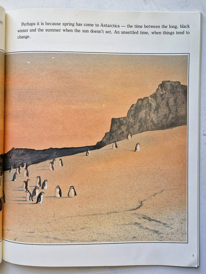 A Tale of Antarctica by Ulco Glimmerveen (Good, 1989, Pbk, 32 pgs, Scholastic)