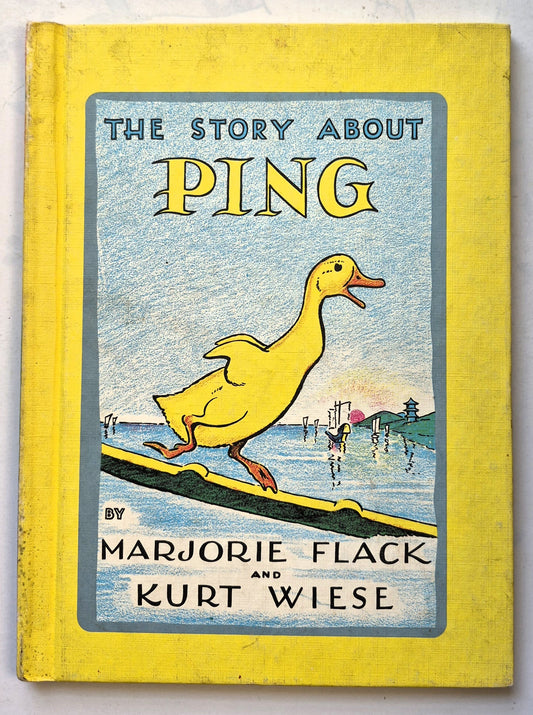 The Story About Ping by Marjorie Flack; Kurt Wiese (Very good, 1961, HC, 32 pgs, Children's Choice)