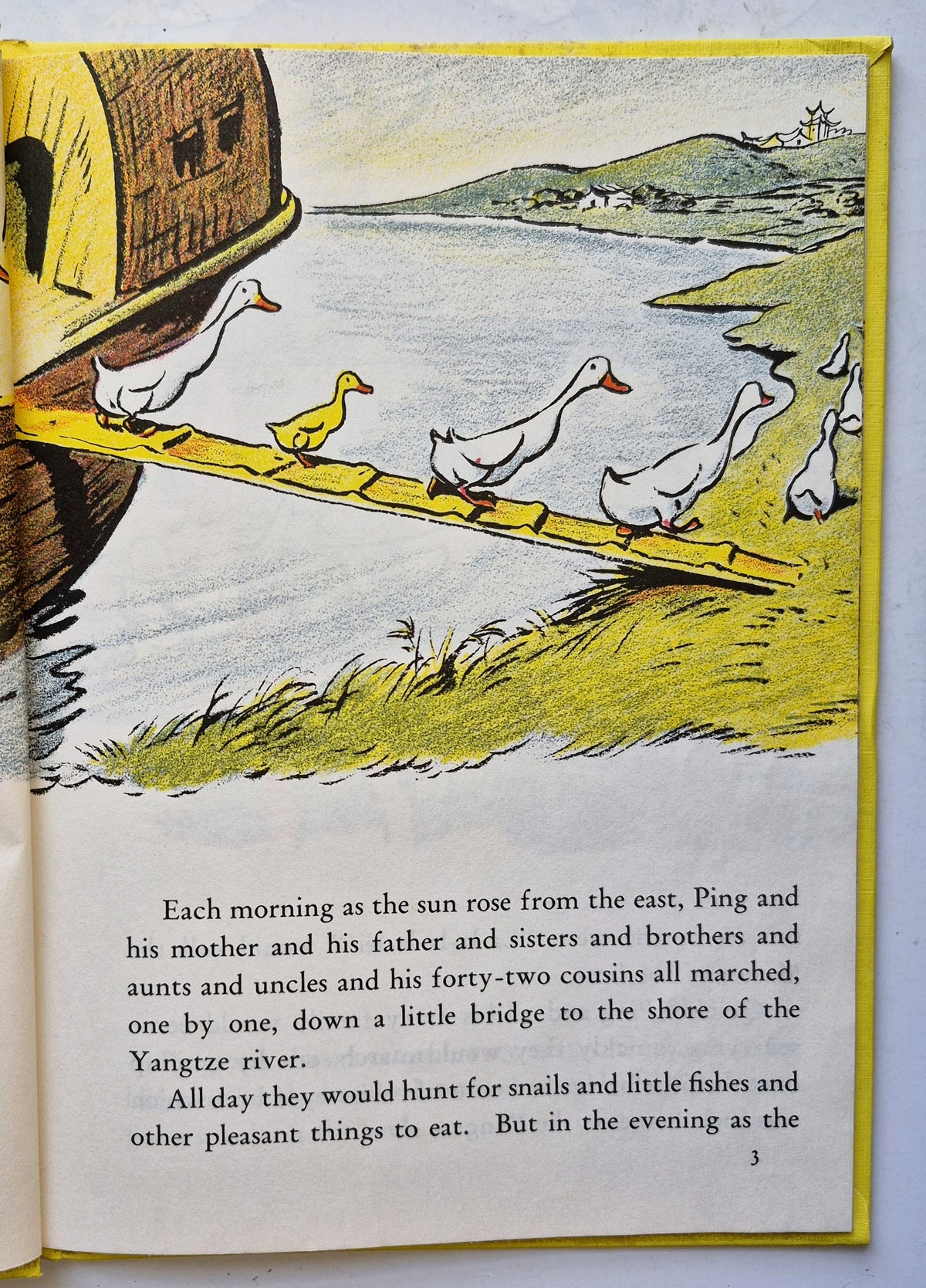 The Story About Ping by Marjorie Flack; Kurt Wiese (Very good, 1961, HC, 32 pgs, Children's Choice)