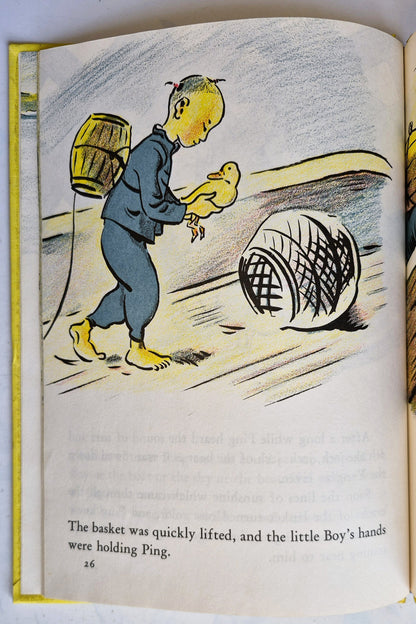 The Story About Ping by Marjorie Flack; Kurt Wiese (Very good, 1961, HC, 32 pgs, Children's Choice)