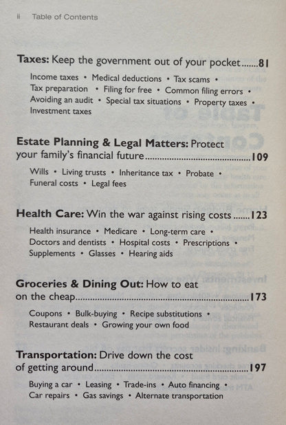 What Every Senior Should Know: 1,267 Secrets to Living Well on a Fixed Income (Very good, 2014, HC, 378 pgs, FC&A Publishing)