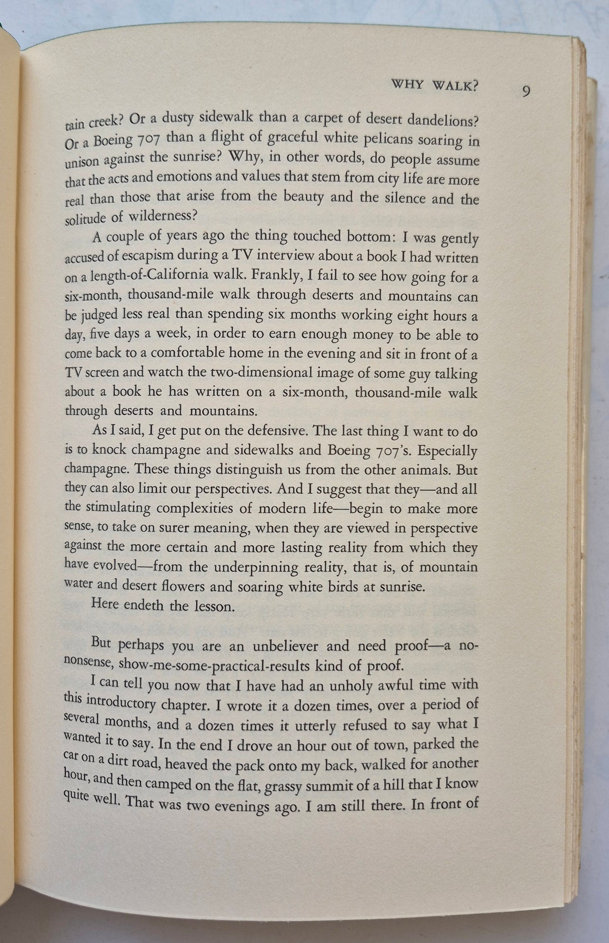 The Complete Walker: The Joys and Techniques of Hiking and Backpacking by Colin Fletcher (Good, 1971, HC, 366 pgs, Alfred A. Knopf)
