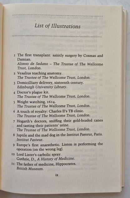 The Alarming History of Medicine: Amusing Anecotes from Hippocrates to Heart Transplants by Richard Gordon (Very good, 1994, HC, 256 pgs, St. Martin's Press)