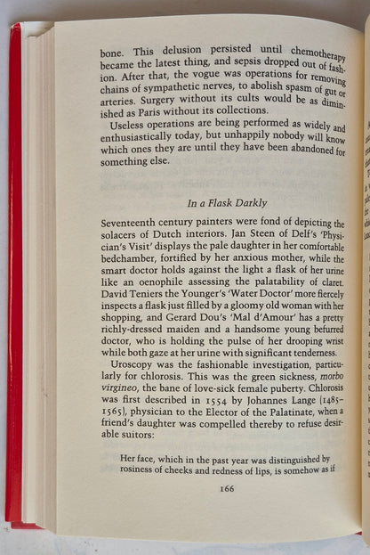 The Alarming History of Medicine: Amusing Anecotes from Hippocrates to Heart Transplants by Richard Gordon (Very good, 1994, HC, 256 pgs, St. Martin's Press)