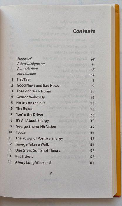 The Energy Bus: 10 Rules to Fuel Your Life, Work, and Team with Positive Energy by Jon Gordon (Like new, 2007, HC, 174 pgs, John Wiley & Sons)