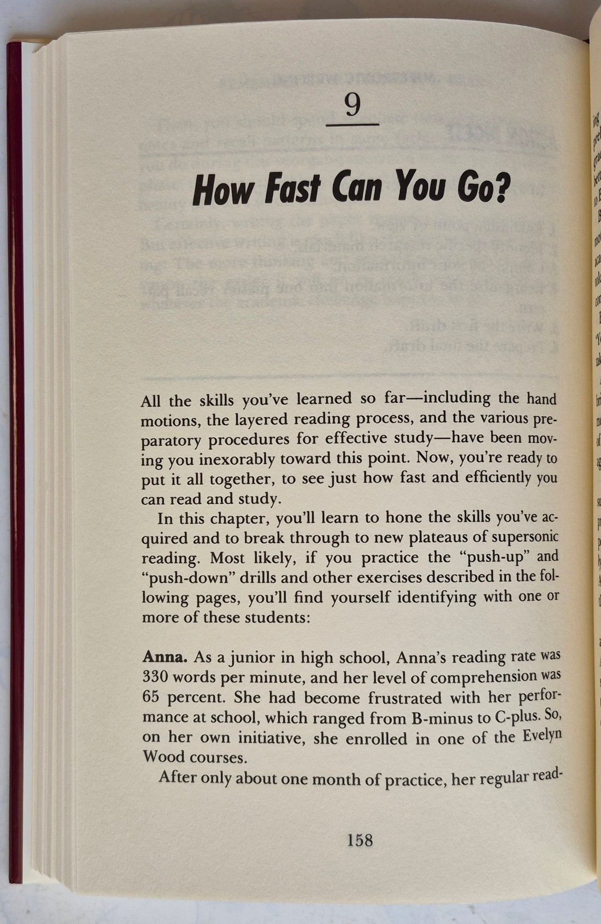 The Evelyn Wood Seven-Day Speed Reading and Learning Program by Stanley D. Frank (Very good, 1990, HC, 212 pgs, Barnes & Noble)