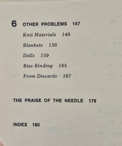 The Mender's Manual: Repairing and Preserving Garments and Bedding by Estelle Foote (Very Good, 1976, HC, 180 pgs, Harcourt Brace Jovanovich, First Edition)