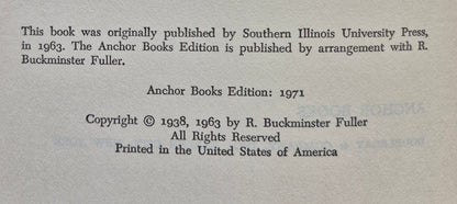 Nine Chains to the Moon by R. Buckminster Fuller (Good, 1971, Pbk, 346 pgs, Anchor Books)