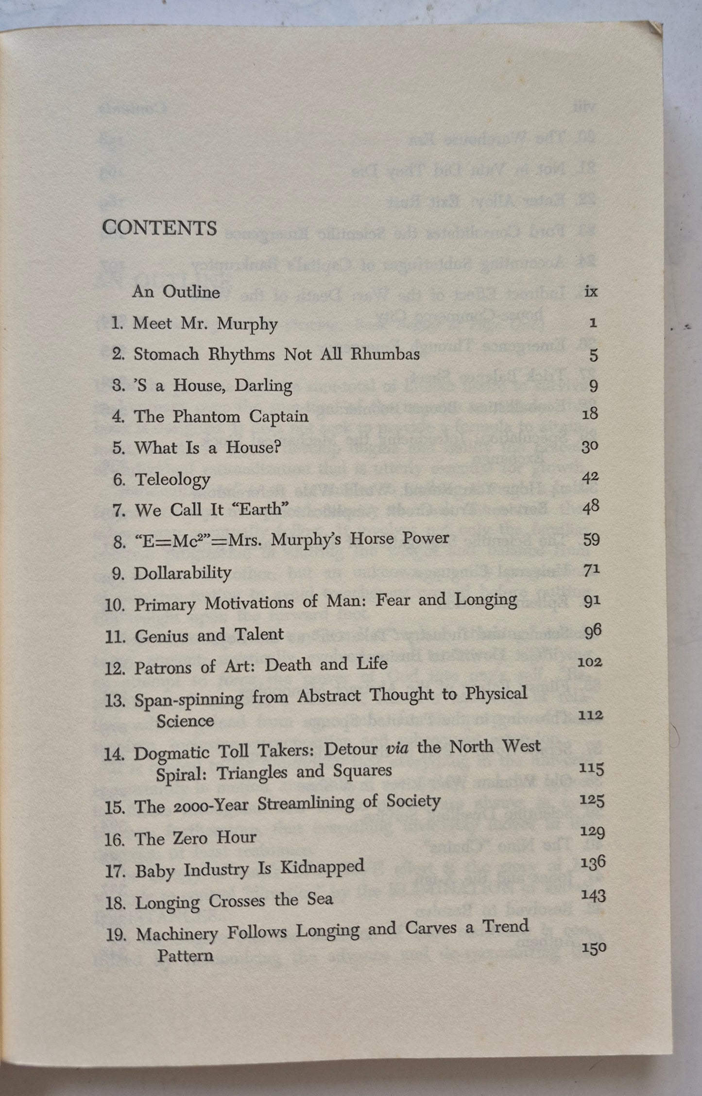 Nine Chains to the Moon by R. Buckminster Fuller (Good, 1971, Pbk, 346 pgs, Anchor Books)