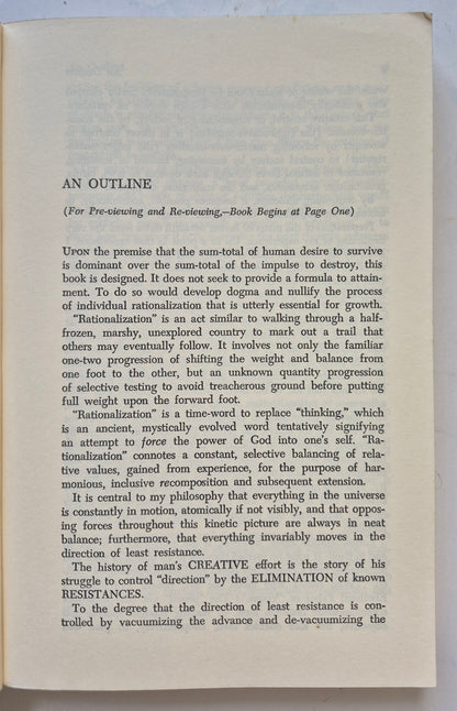Nine Chains to the Moon by R. Buckminster Fuller (Good, 1971, Pbk, 346 pgs, Anchor Books)