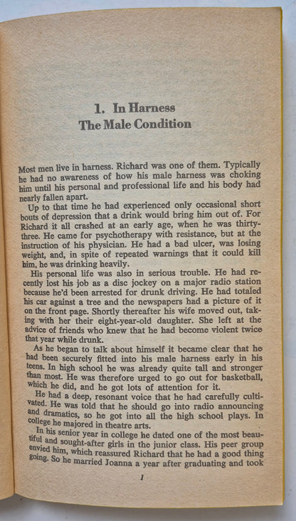 The Hazards of Being Male: Surviving the Myth of Masculine Privilege by Herb Goldberg (Good, 1977, Pbk, 196 pgs, Signet Book)